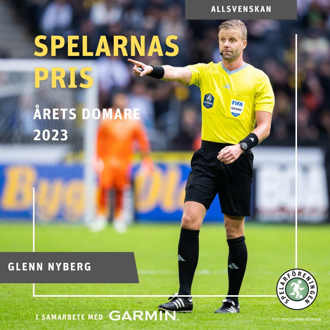 Arg Domare Årets domare 2023 – Spelarföreningen